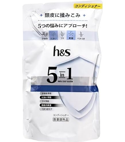 Amazon | h&s エイチアンドエス 5in1 クールクレンズ シャンプー